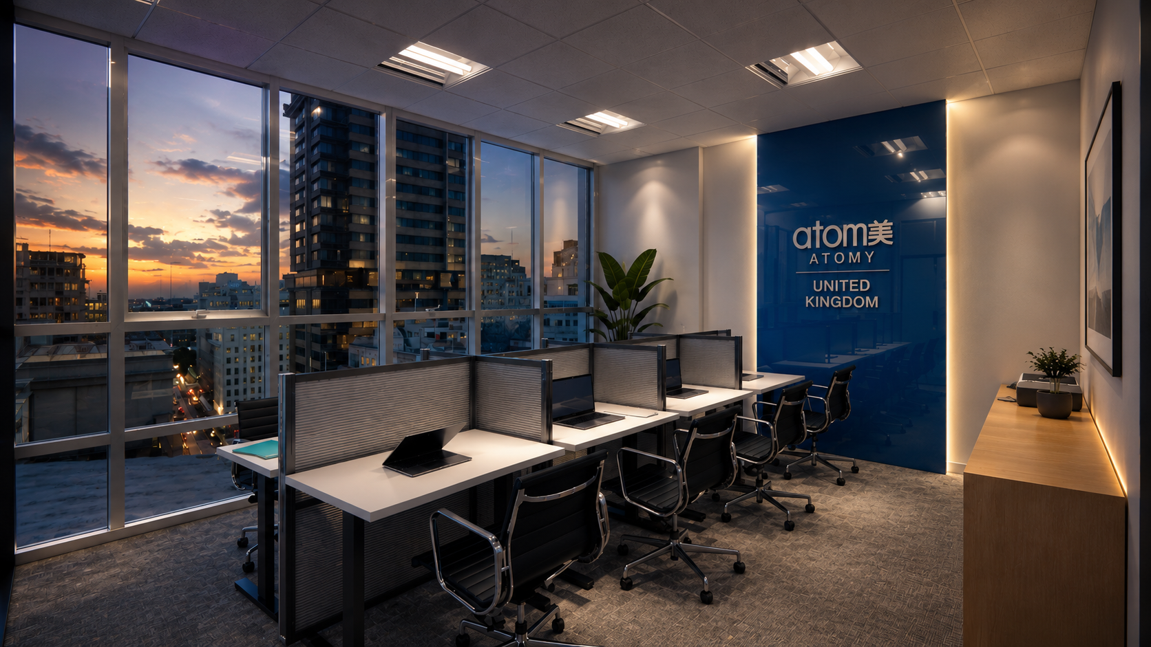 Office Interior in Guildford, England